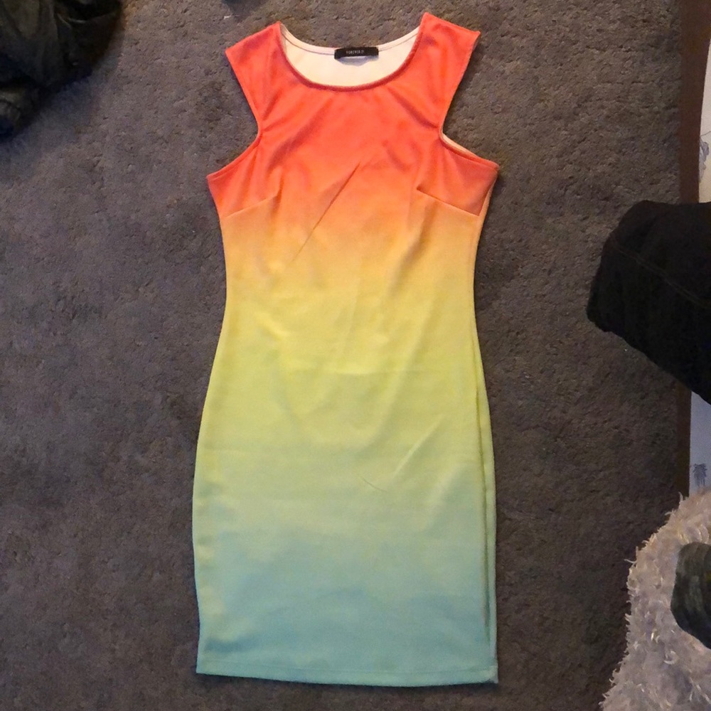 Multicolored dress